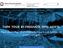 Tablet Screenshot of doncosolutions.com